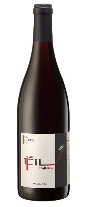 vin sur un fil rouge